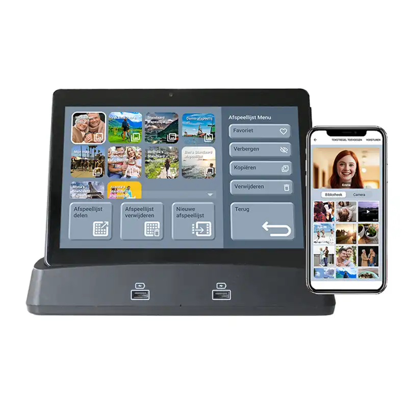 10 inch Digitale Fotolijst met Videobellen - Afbeelding 3