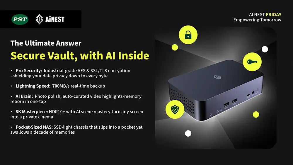 Ainest Intelligent Secure Nas