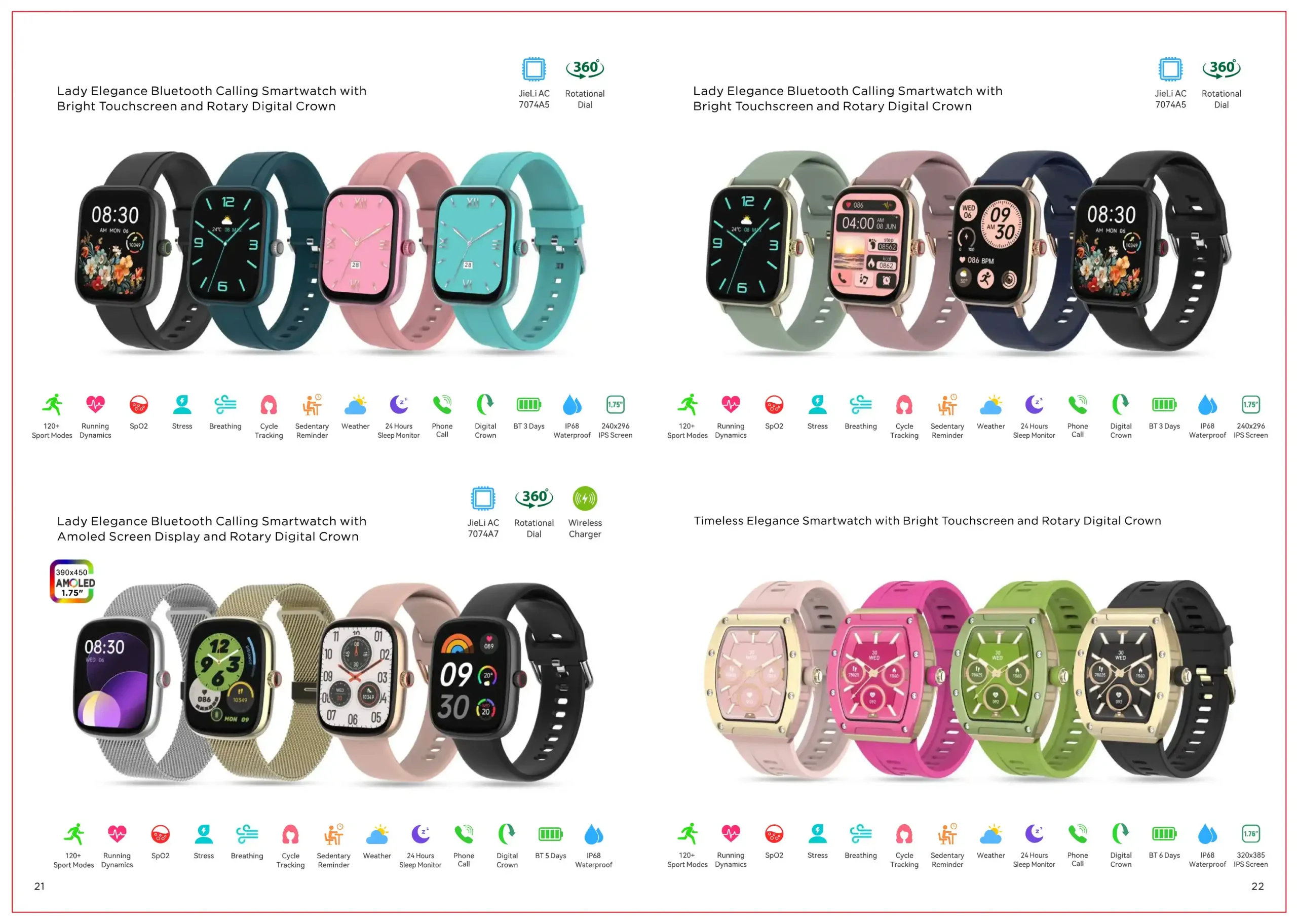 PST Smart Watches, Armbanden, Ringen en Brillen
