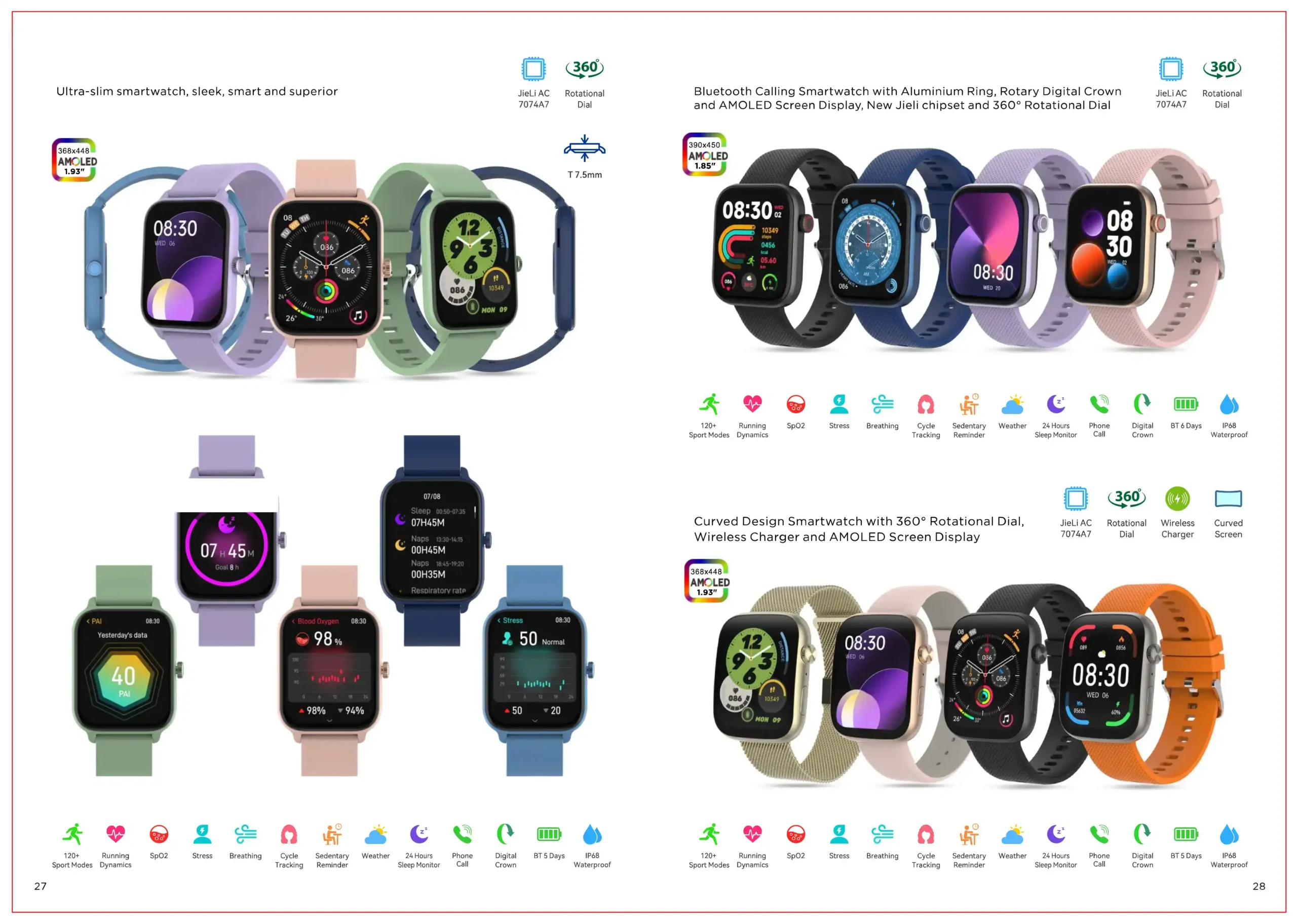 PST Smart Watches, Armbanden, Ringen en Brillen