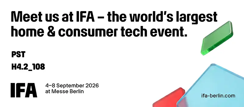 PST BANNER IFA 2026 HALL 4.1-108
